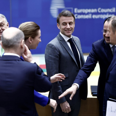 EU leaders are also looking for a united stance on the war in Gaza at the Brussels summit