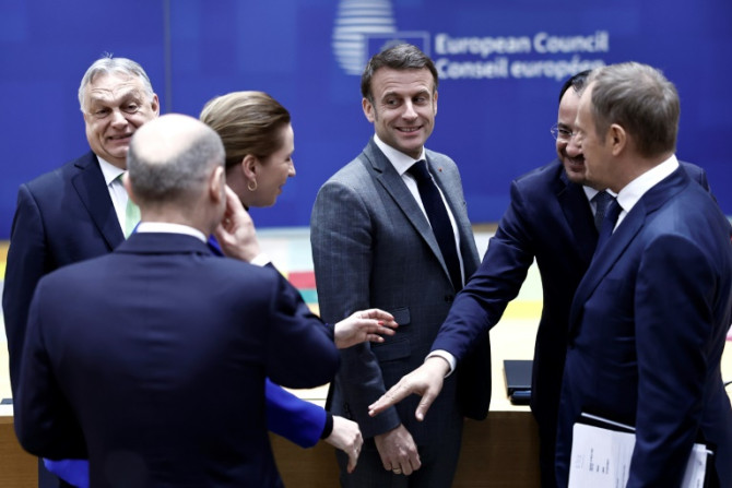 EU leaders are also looking for a united stance on the war in Gaza at the Brussels summit