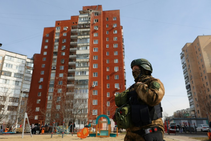 Apartment blocks in Russia's Belgorod were damaged in another day of cross-border aerial attacks
