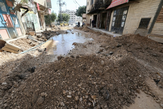 Some of Jenin's streets have been damaged or rendered impassable by Israeli military operations