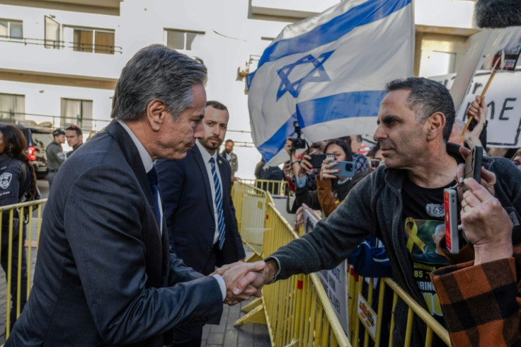 US Secretary of State Antony Blinken visited Tel Aviv as part of his whistlestop tour of the region