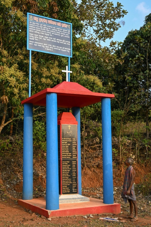 A memorial for the victims of the 2008 mob rampage that left at least 101 people dead India's eastern state of Odisha