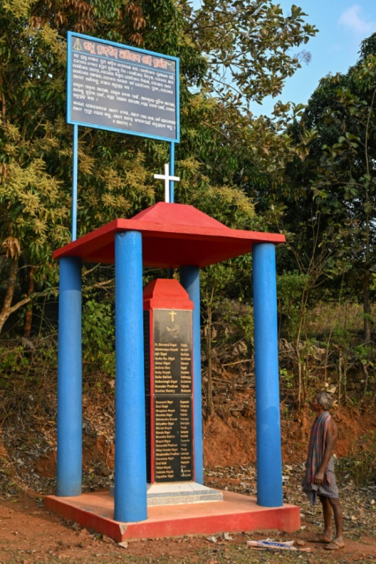 A memorial for the victims of the 2008 mob rampage that left at least 101 people dead India's eastern state of Odisha