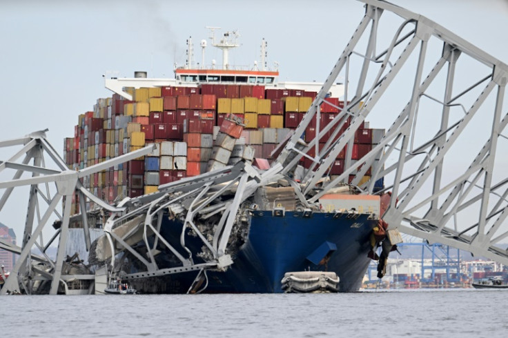 Footage of the collision showed packed container ship the Dali slamming into one of the bridge's supports, causing the 47-year-old structure to collapse