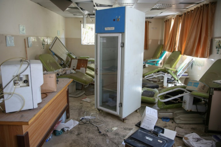 'At least 115 beds in the emergency department were burned and 14 incubators destroyed,' WHO said
