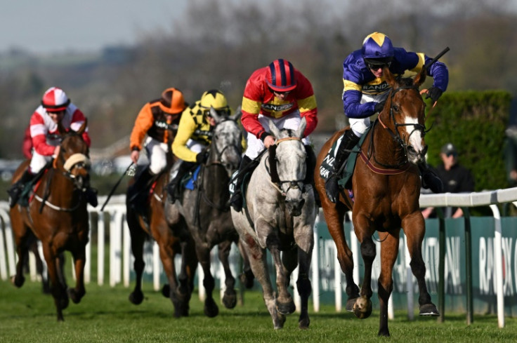 Derek Fox returns to ride Corach Rambler (R) as they bid to win back to back Grand Nationals