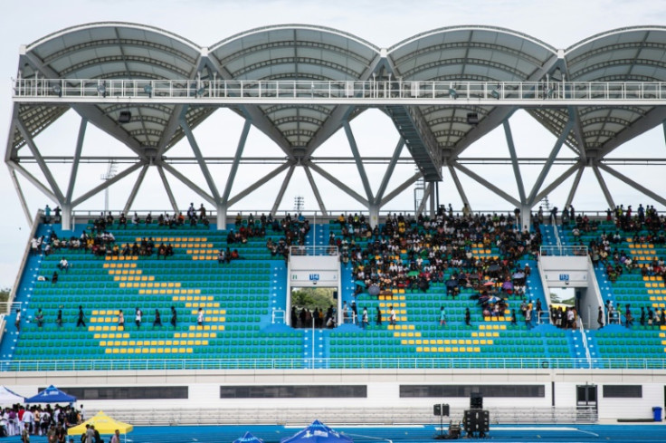 Honiara's 10,000-seat sports arena was built with Chinese funding