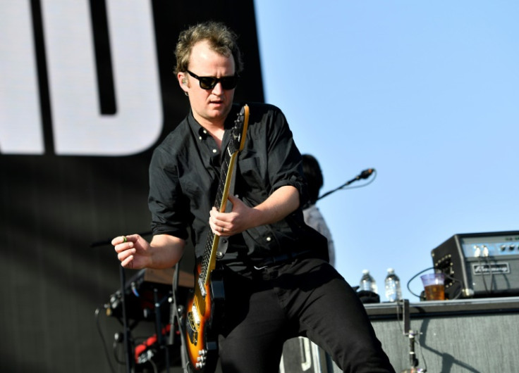 Chris Baio of Vampire Weekend performs during the Coachella Valley Music and Arts Festival
