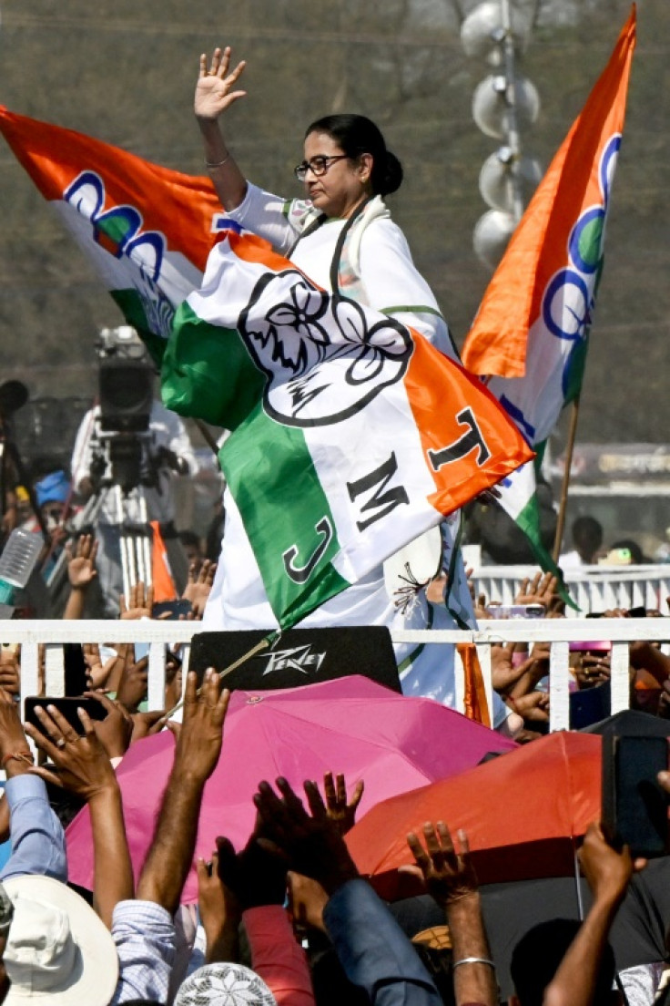Mamata Banerjee, chief minister of India's West Bengal state and All Indian Trinamool Congress (AITC) party leader