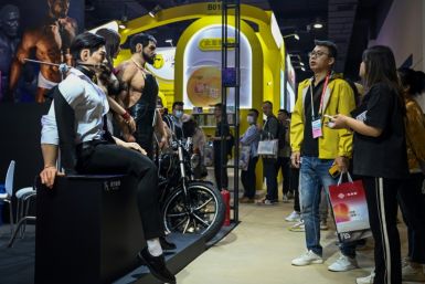 Sex dolls were on display at an adult products exhibition in Shanghai
