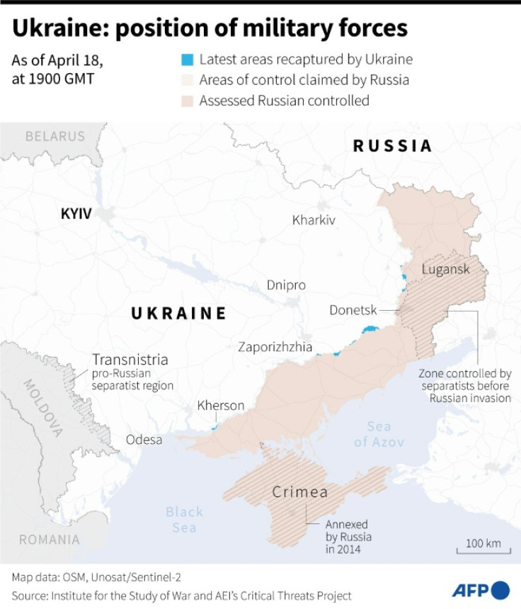 Ukraine has ceded ground to Russian forces in recent months