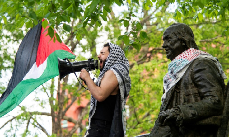 Pro-Palestinian protests have spread at campuses across the United States