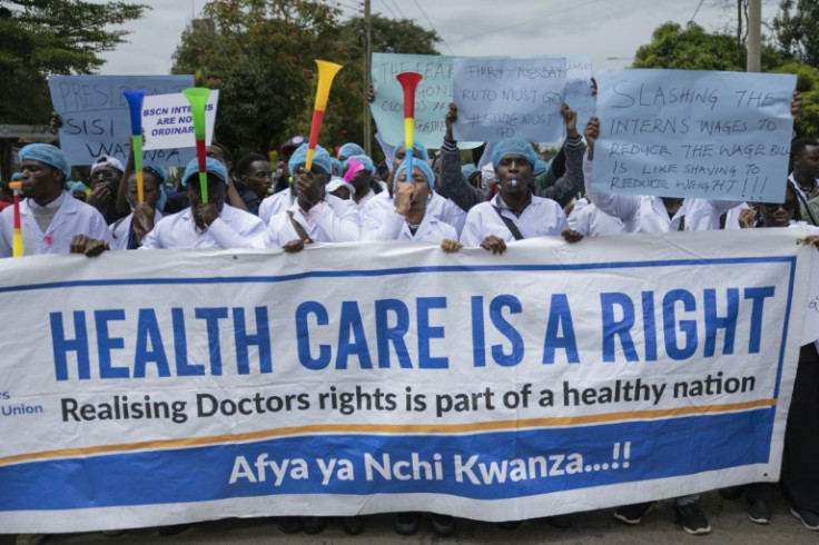 Kenyan doctors walked off the job in March to demand better working terms