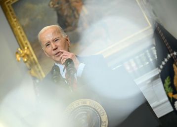 US President Joe Biden speaks about the protests over Israel's war against Hamas in Gaza that have roiled US college campuses, in the Roosevelt Room of the White House in Washington, DC, on May 2, 2024.  Biden broke his virtual silence Thursday on the nat