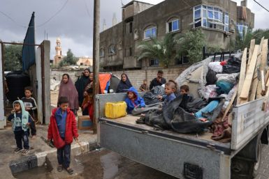Abdul Rahman Abu Jazar said the 'humanitarian zone' they were told to go to 'does not have enough room for us to make tents because they are (already) full of displaced people'