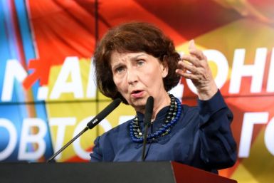 Gordana Siljanovska-Davkova of the (VMRO-DPMNE) party  is set to become the country's first woman president