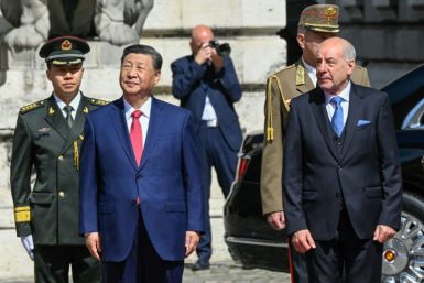 Hungarian President Tamas Sulyok received Chinese President Xi Jinping with military honours in Budapest on Thursday