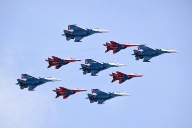 Russia traditionally showcases it military strength on Victory Day