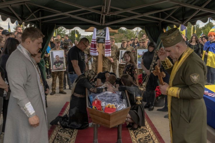 Gryntsevych fought with the Azov battalion in eastern Ukraine