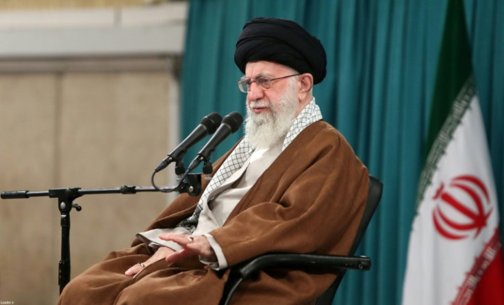 Iran's Supreme Leader Ayatollah Ali Khamenei in a file picture from May 19, 2024