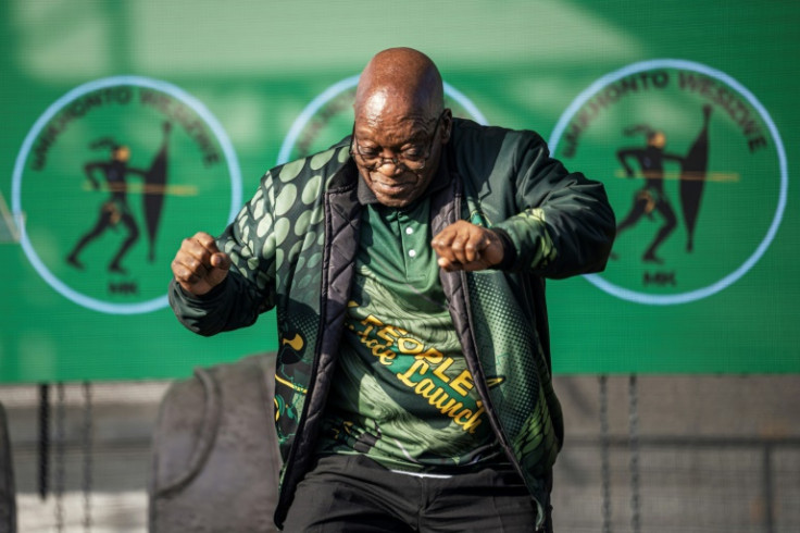 Scandal-prone former president Jacob Zuma is barred from standing for office but hopes a good showing from his upstart uMkhonto weSizwe (MK) party will give him leverage after the poll