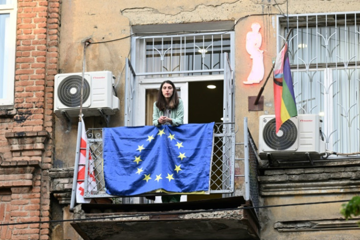 Mariam Kvaratskhelia, co-founder of Tbilisi Pride, said the LGBTQ situation in her country was "never easy"
