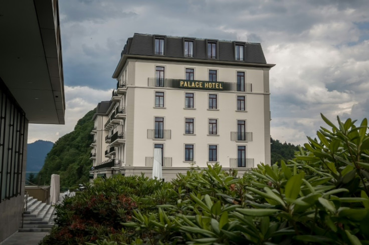 The Palace Hotel at the Burgenstock resort was built in 1903