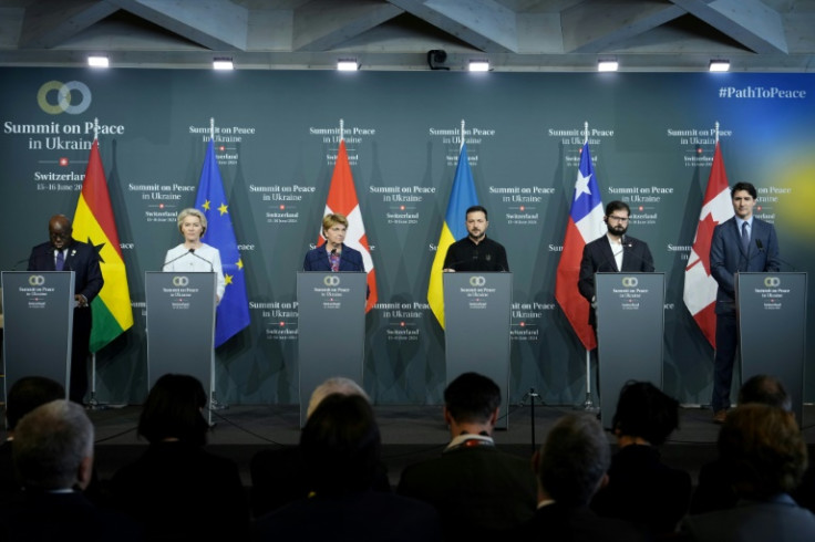 The summit on peace in Ukraine resulted in a final joint communique, though not all countries attending the gathering backed the statement