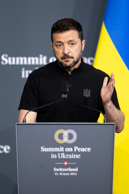 Ukraine's President Volodymyr Zelensky fielded questions at a closing press conference