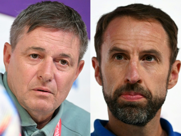 England manager Gareth Southgate (right) and Serbia's Dragan Stojkovic (left) have called on supporters to behave amid fears of hooliganism