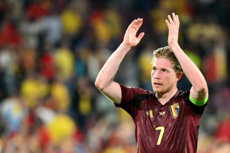 Kevin De Bruyne scored in Belgium's 2-0 win over Romania