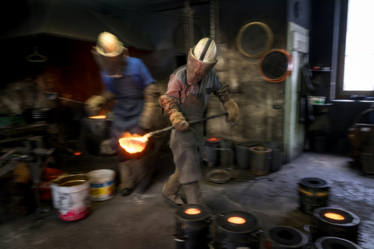 They work from their foundry in La Chaux-de-Fonds northwest Switzerland