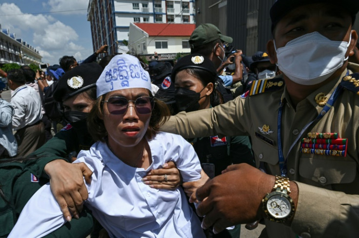 The activists had raised issues around the filling-in of lakes in Phnom Penh, illegal logging and the destruction of natural resources across the country