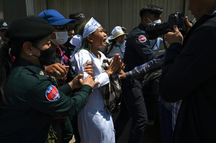Amnesty International said the sentencing was "another crushing blow to Cambodia's civil society"
