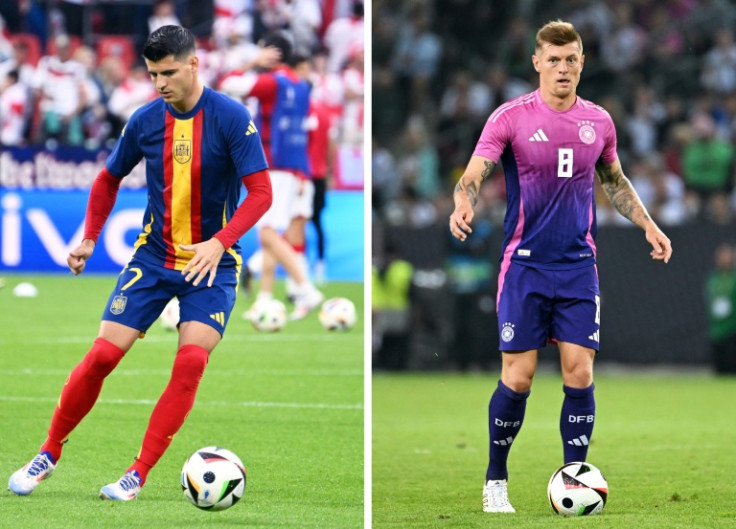 Alvaro Morata's Spain are hoping to end the Euro 2024 hopes of Toni Kroos and host nation Germany as the sides meet in the quarter-finals in Stuttgart