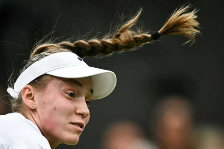 Kazakhstan's Elena Rybakina is aiming for a second Wimbledon title in three years