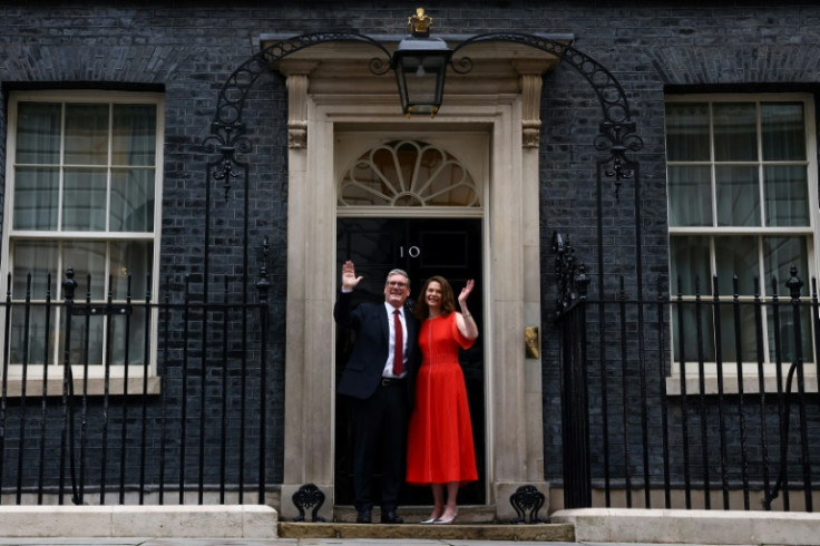 Starmer and his wife Victoria began their new lives in 10 Downing Street the day after the UK election