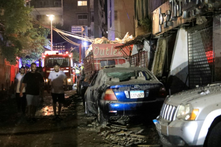 The strike on Tuesday evening killed five civilians -- three women and two children -- acording to Lebanon's health ministry