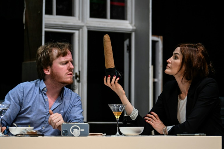The play itself creates a 'family dynamic' between the three actors and the author, Trelawny Kean says