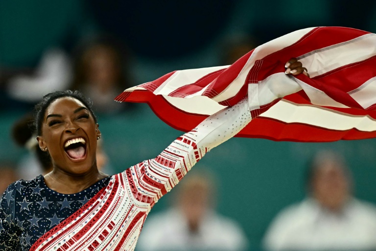 Golden Biles Makes More History As Gender Row Rocks Paris Olympics