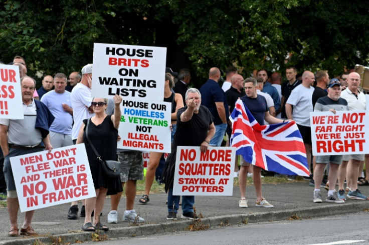 Some of the far-right gatherings have been peaceful