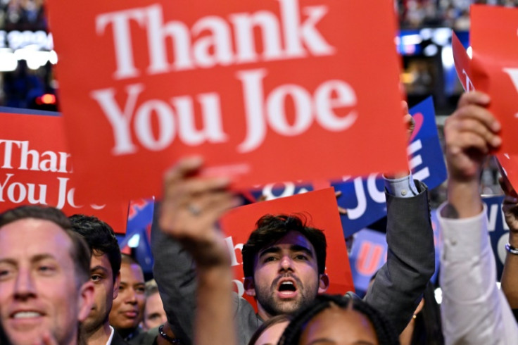 Delegates created an electric atmosphere at the United Center