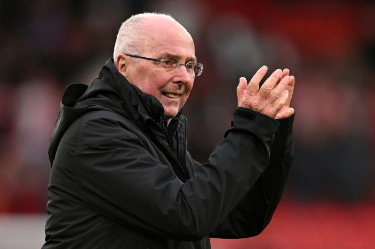 Sven-Goran Eriksson was given a warm receptiuon when he managed the Liverpool Legends against Ajax Legends at Anfield in March