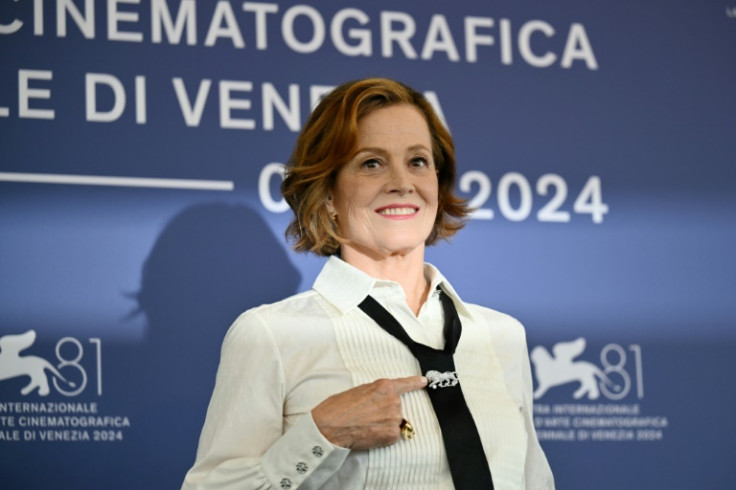 US actress Sigourney Weaver, who is getting a lifetime achievement award at the Venice Film Festival