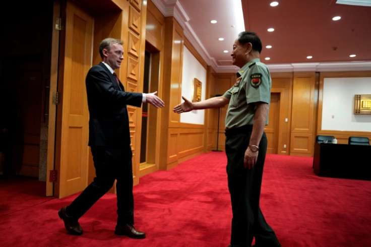 On Thursday morning, Sullivan met at the Beijing headquarters of the Central Military Commission with top Chinese army official Zhang Youxia