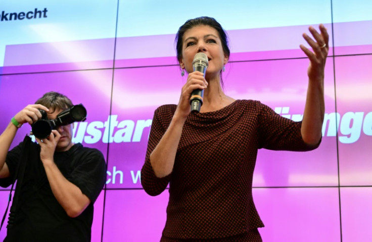 The exit polls also showed a good night for BSW, a new party founded by the firebrand politician Sahra Wagenknecht