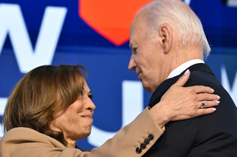 Biden, Harris Hit Campaign Trail