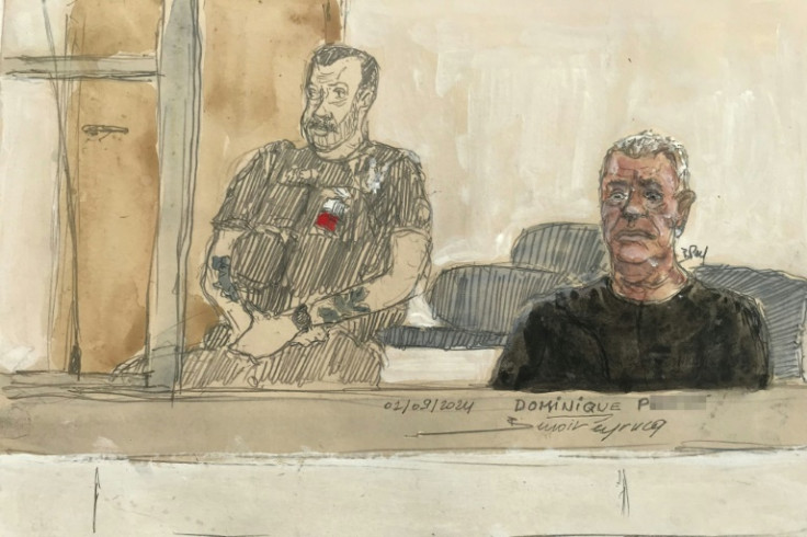 Dominique P. was first caught because of an upskirting offence