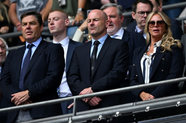 Lee Carsley (C) is the new interim manager of England following Gareth Southgate's resignation