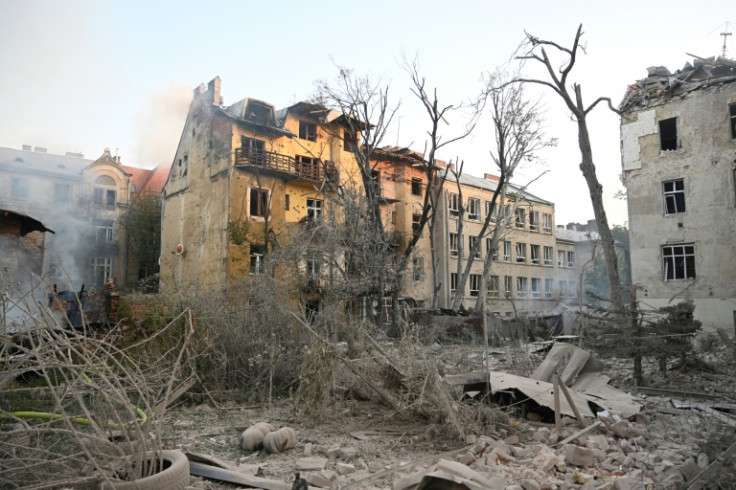 The attack in Lviv was part of a wider barrage on Ukraine